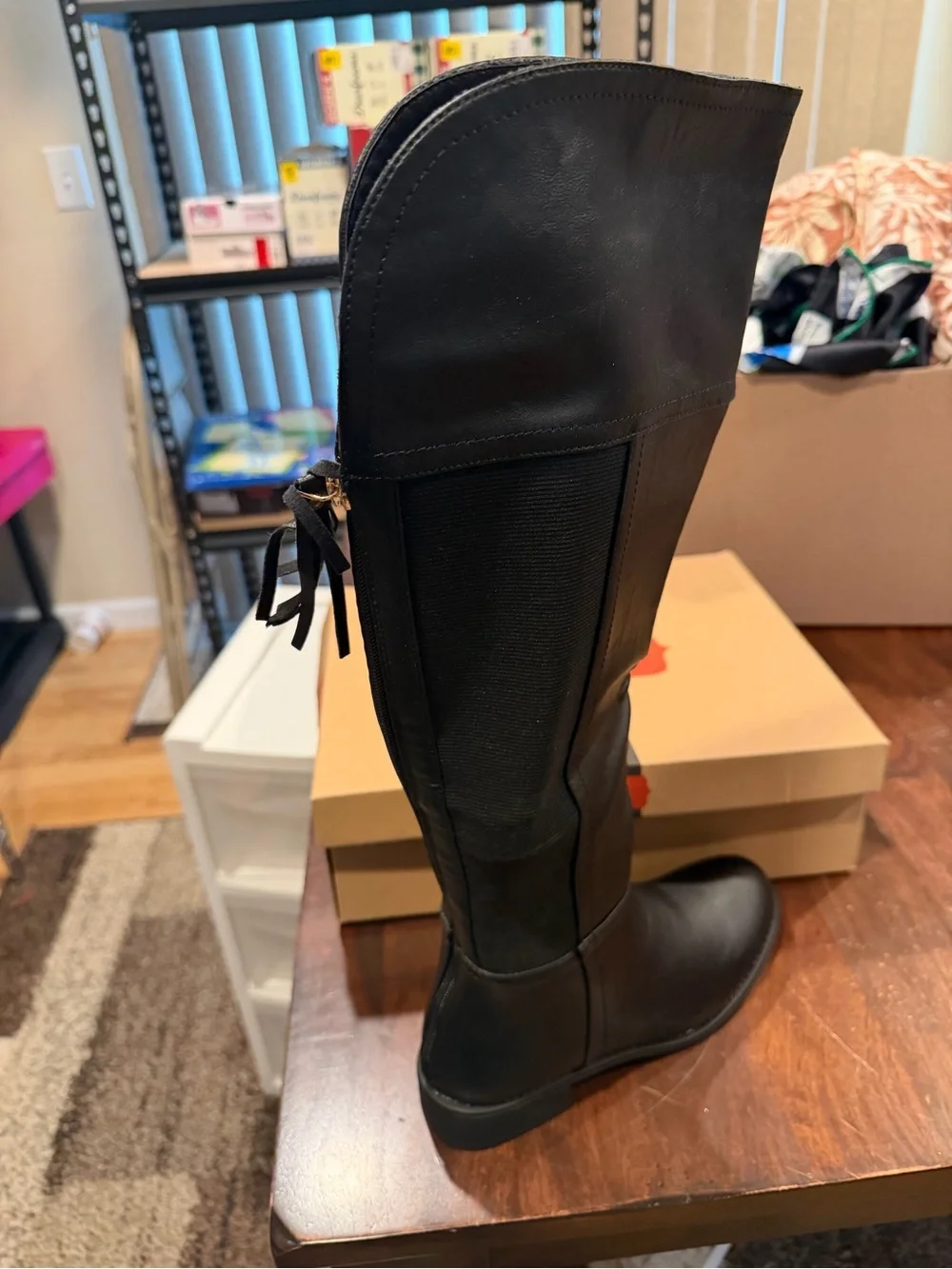 Ball Band Women’s Lillian-152 Over The Knee Boots Black Size 7 M